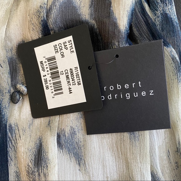 Robert Rodriguez NWT Top Size 12 (missing button) - Picture 4 of 4